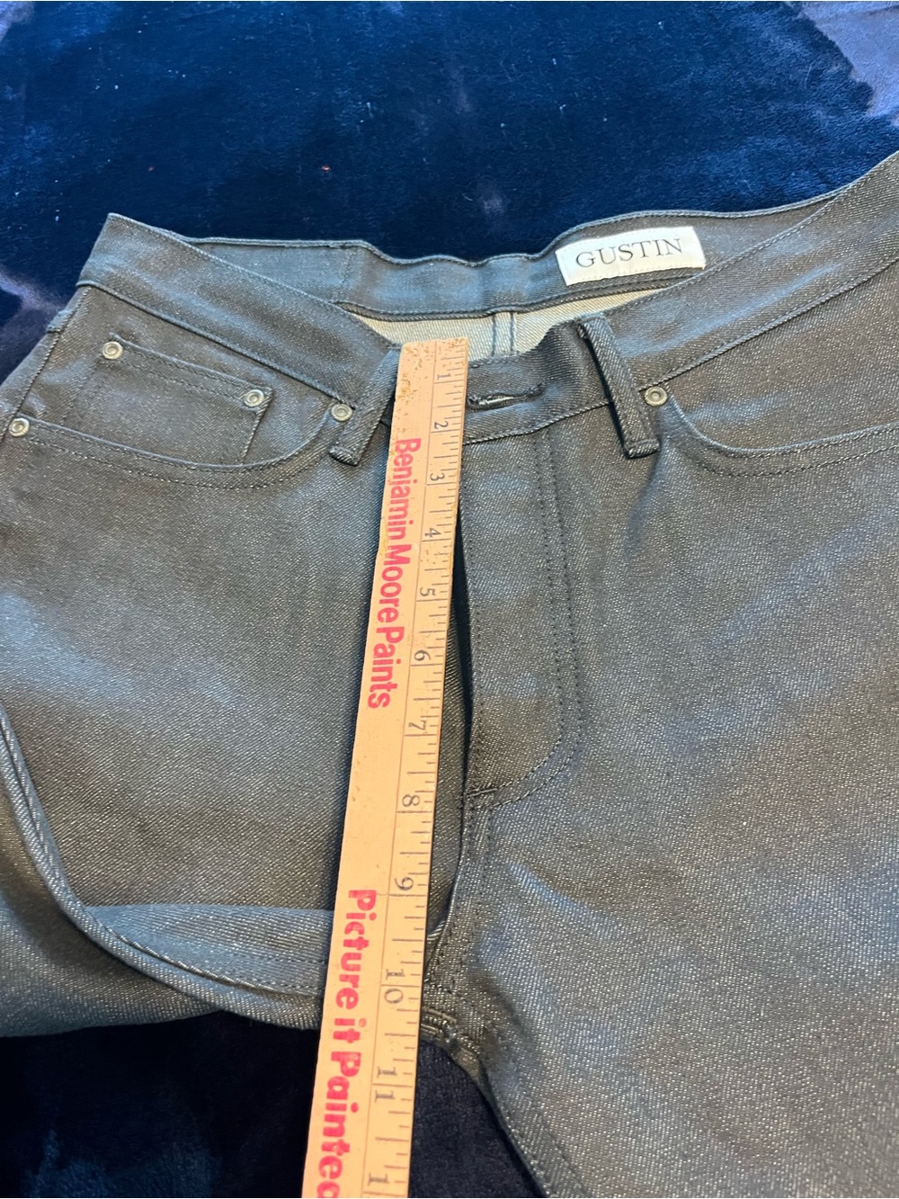 NWOT Slim Fit Black/Grayish Men’s Jeans - Picture 8 of 11